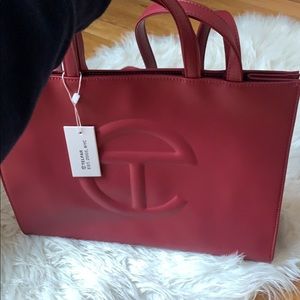 Ox blood colored Brand new never used Telfar bag